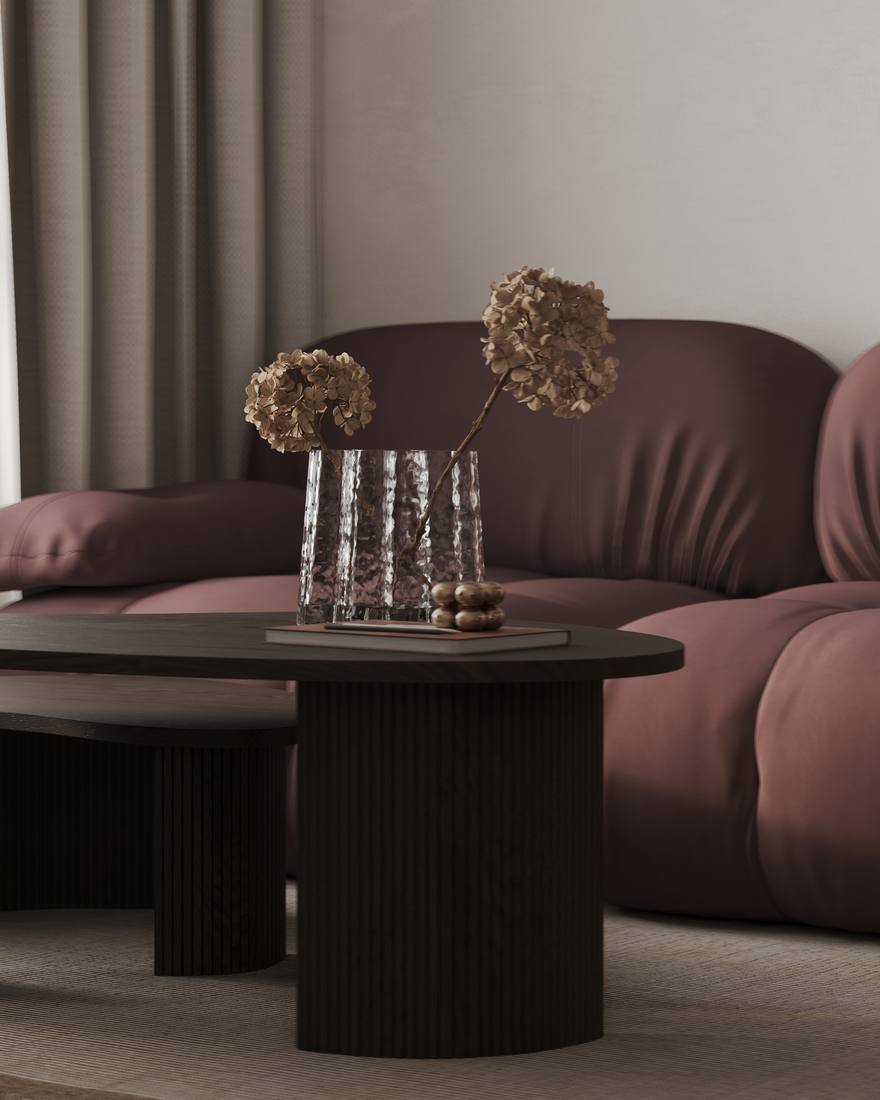 Rendered living room visualisation